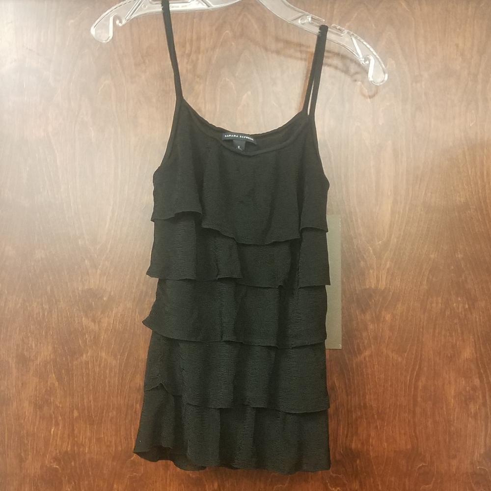 Banana Republic Black Tank Top Size Small